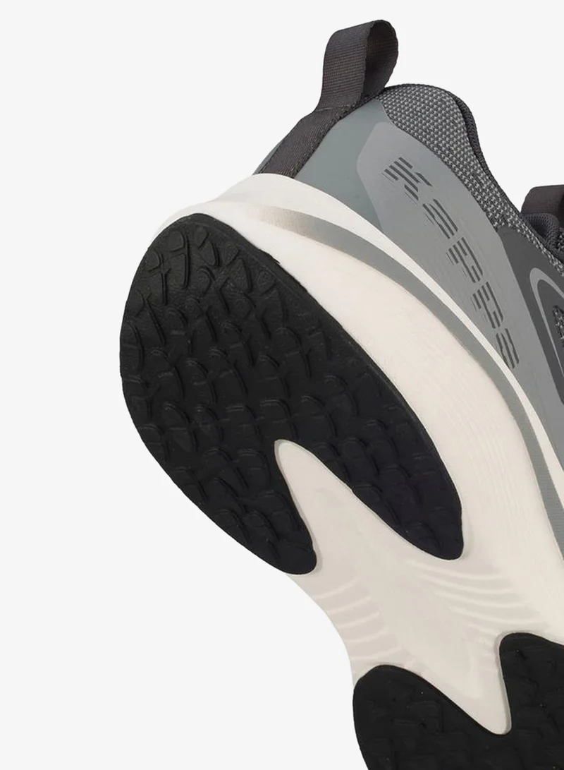 Kappa GREY Men Logo Lace-Up Sports Shoes for Men | Best Price UAE
