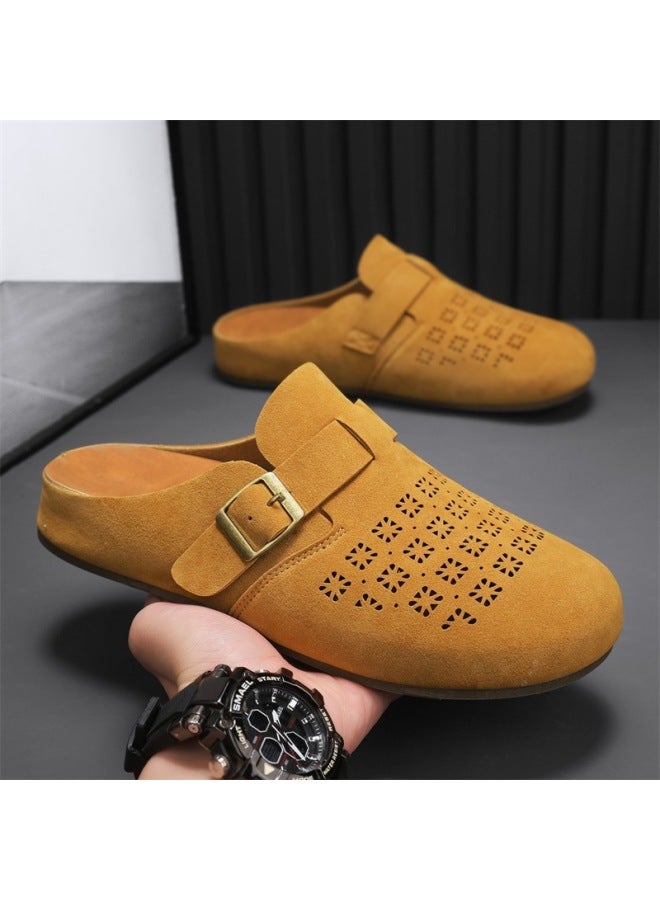 Birkenstock Shoes For Men  New Summer Non-slip Wear-resistant Trendy Breathable Slip-on Clogs For Men