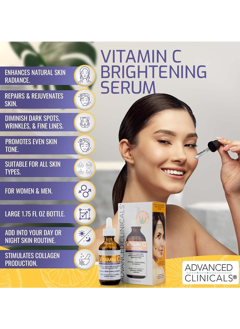 Advanced Clinicals - Vitamin C Serum, Anti-Aging - 52 ml - Image 1