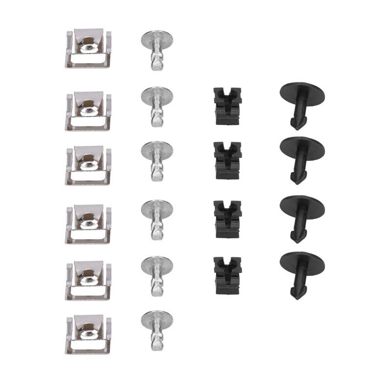 Engine Undertray Fasteners: 4A0805163 Oem Replacement - Premium Abs & Metal Construction Undertray Clips for Audi A3 A4 A6 A8 Automotive Underbody Repair - Image 2