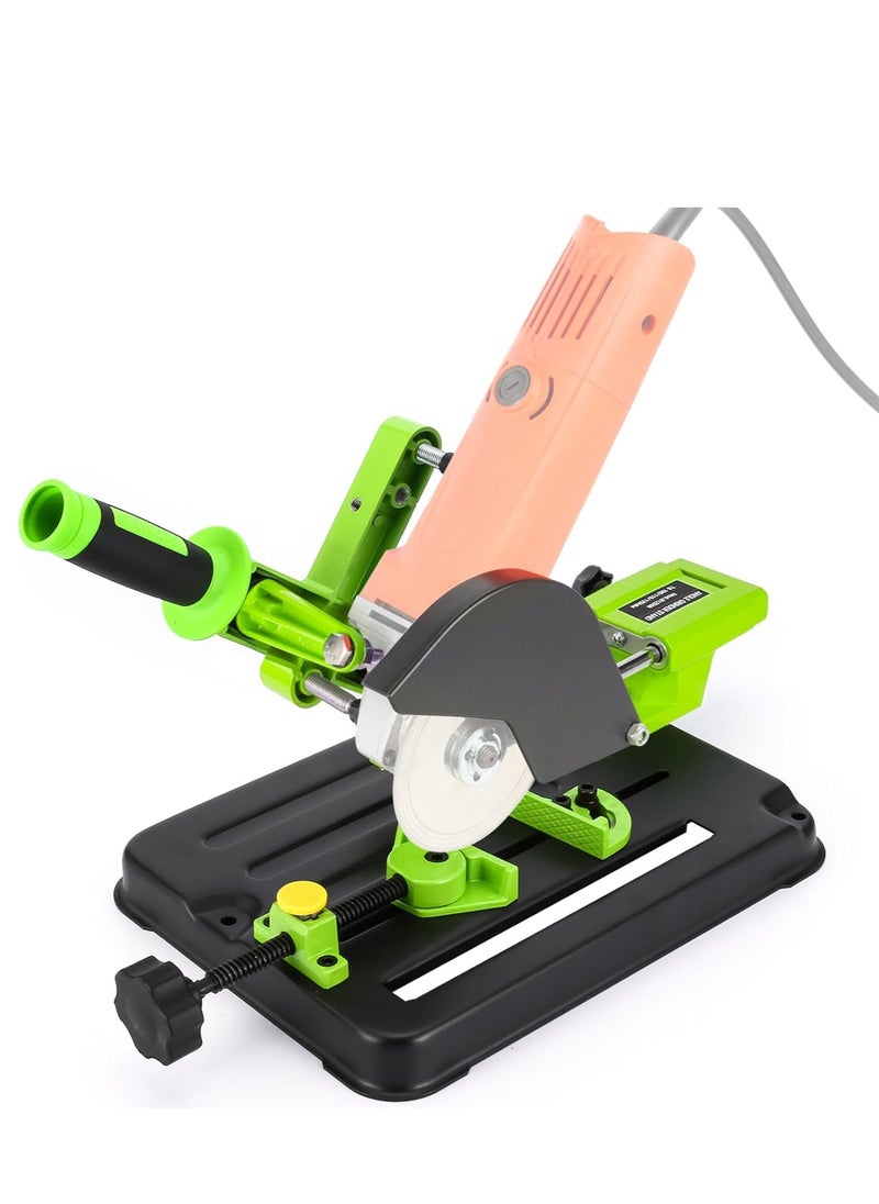 Arabest Angle Grinder Bracket, Adjustable 45 Degree Clamp Angle Grinder Holder Bracket, Universal Polishing Machine Pull Rod Angle Grinding Machine Stand for 100, 125 or 150 Angle Grinder  - Image 1