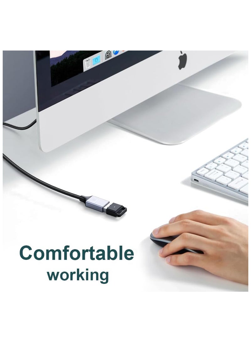 MOWSIL USB Extension Cable 20Mtr USB A Male to Female Extension Cord USB 3.0 Extender 5Gbps Data Transfer Compatible with Webcam, Phone, USB hub, Mouse, Keyboard, Hard Drive, Headset, - Image 1