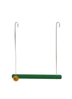 Sage Square Sage Square Playful Natural Wood Sand Perch Swing Toy Cage Hanging Platform, Climbing, Exercise Perch for Birds (Small & Large) (Pack of 2)  - Image 4