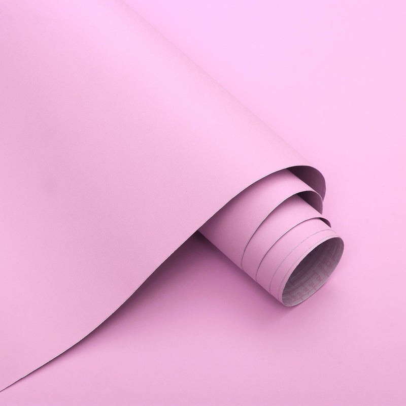 Micpolo 157x197 Pink Peel and Stick Wallpaper Self Adhesive Lavender Contact Paper for Cabinets Wallpaper for Girls Bedroom Wallcovering Furniture Countertop Vinyl Roll