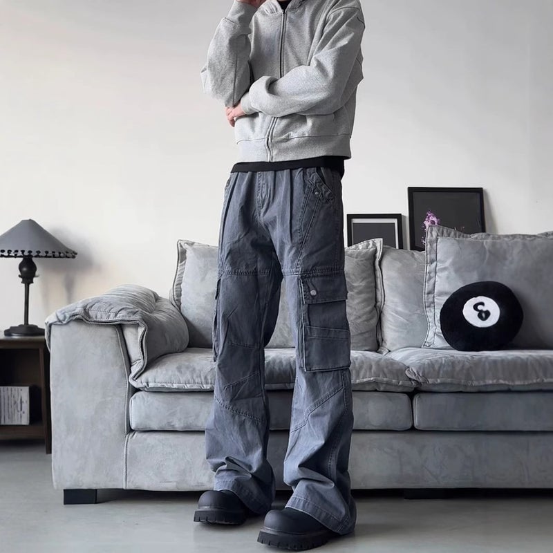 Unisex Casual Daily Denim Jeans - Image 1