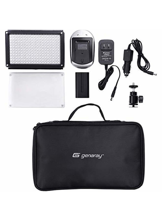 Genaray LED-6200T 144 LED Variable-Color On-Camera Light - Image 5