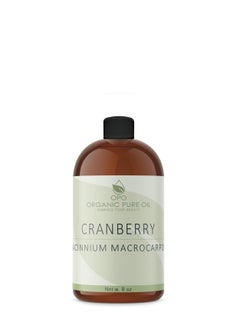Organic Pure Oil Cranberry Seed Oil 8 fl oz Pure  Unrefined Cold Pressed Raw NonGMO for Skin Hair Moisturizing  Hydrating