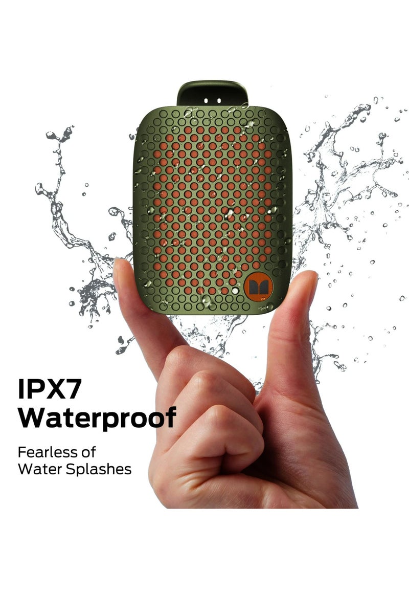 Monster M3 Wearable Portable  Magnetic Speaker Clip-on Bluetooth Speaker TWS Stereo Broadcast Portable Speaker - Image 3