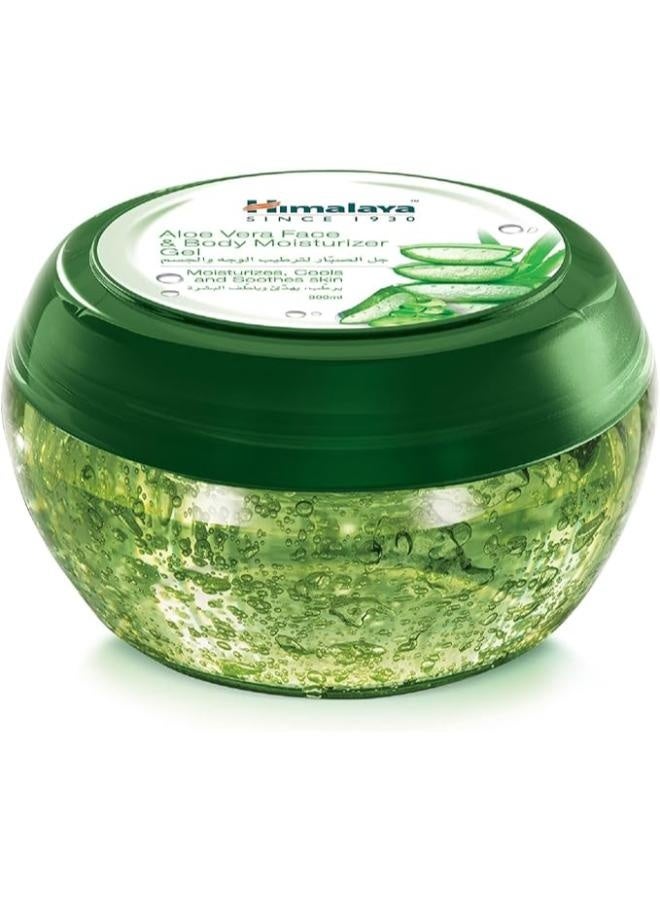 HIMALAYA ALOE VERA FACE&BODY MOISTURIZER GEL 300ML