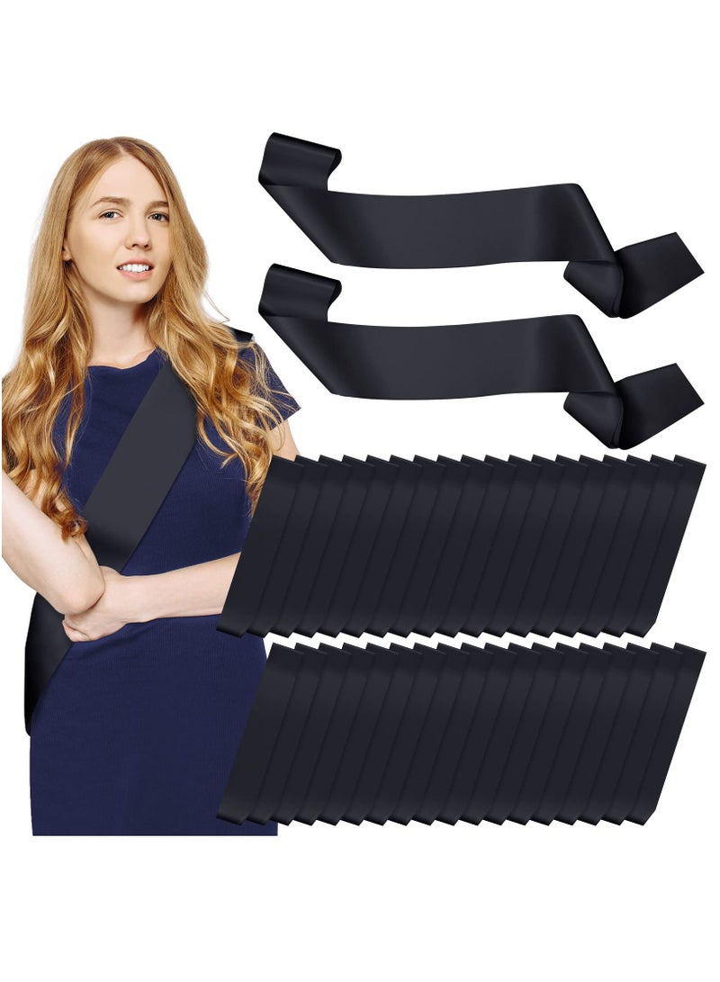 إكسفور 36 قطعة من وشاح الساتان الفارغ للمسابقات 2024 أوشاح لتزيين حفلات الزفاف وأعياد الميلاد وحفلات العودة للوطن وحفلات التخرج - Image 1