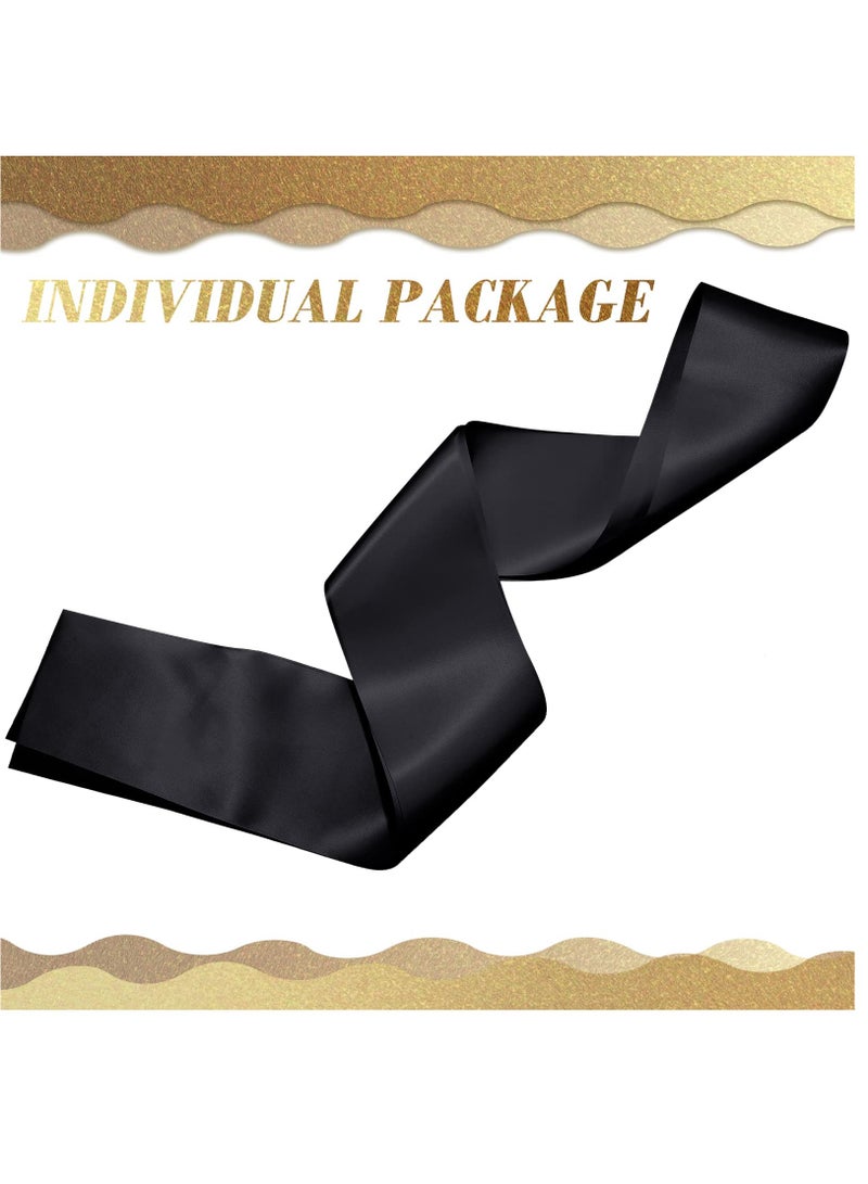 إكسفور 36 قطعة من وشاح الساتان الفارغ للمسابقات 2024 أوشاح لتزيين حفلات الزفاف وأعياد الميلاد وحفلات العودة للوطن وحفلات التخرج - Image 5