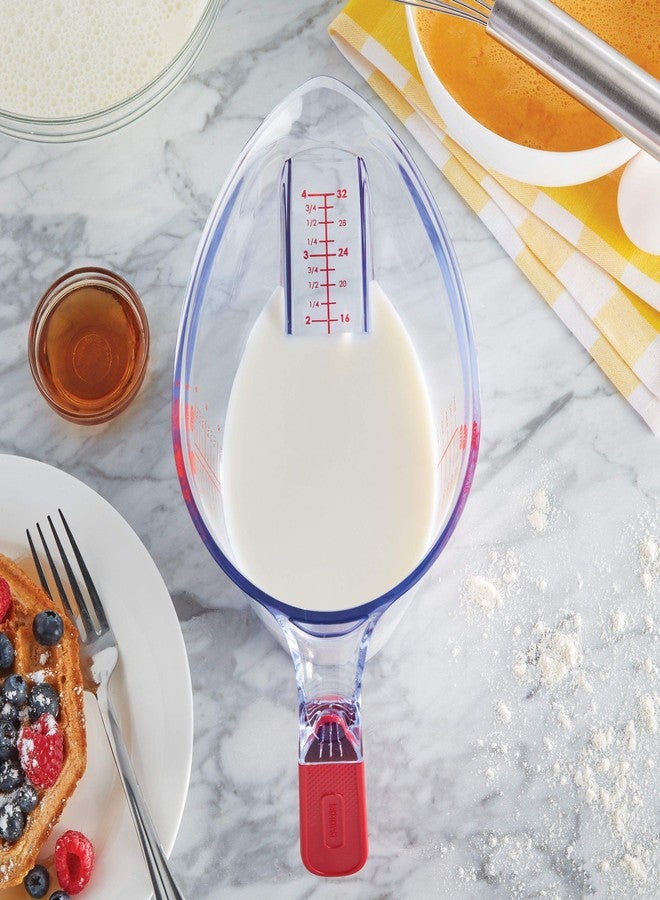 Farberware Pro Angled Measuring Cup, 4 Cup, Red - Image 3