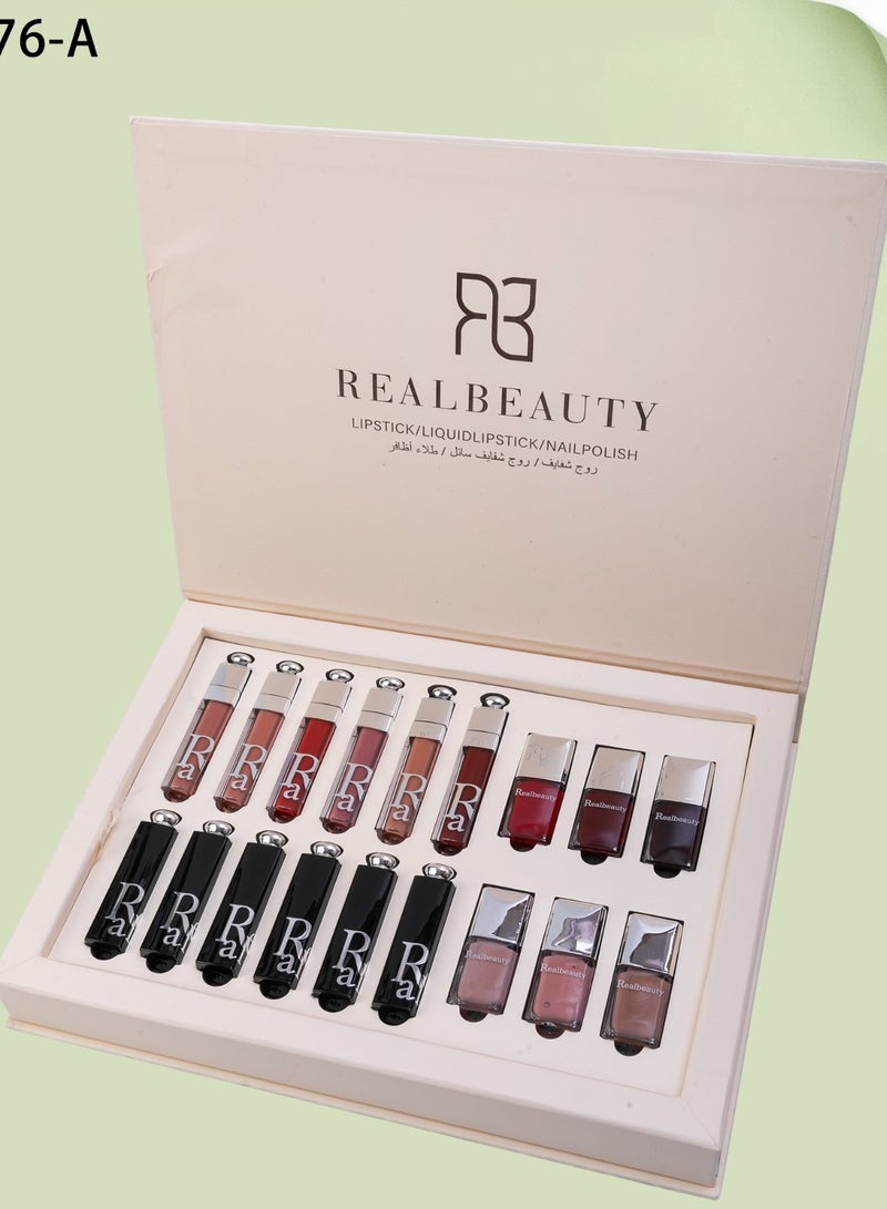 REALBEAUTY Realbeauty Lipstick Liquidlipstick Nail Polish