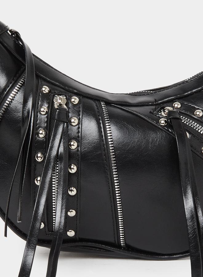 Styli Studs Accent Shoulder Bag - Image 3