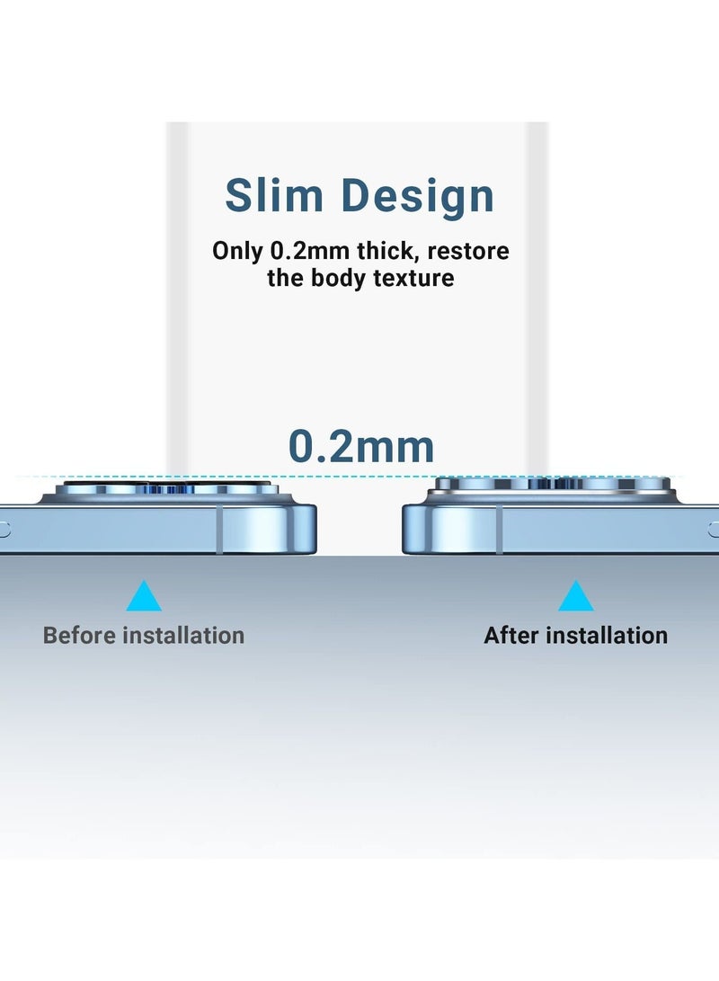 ELTRAZONE iPhone 14 Pro Max Camera Lens Protector - Image 4