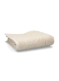 Cannon Highly Absorbent and Quick Drying Jacquard Hand Towel Cream 50 x 100 cm CN JE50X100-GREY  - Image 3