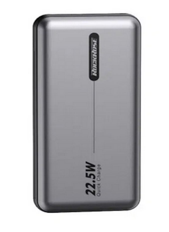 ROCKROSE ROCKROSE RRPB35GR POWERADE 10 NEO 10000mAh 22.5W Quick Charge Power Bank -Grey  - Image 2