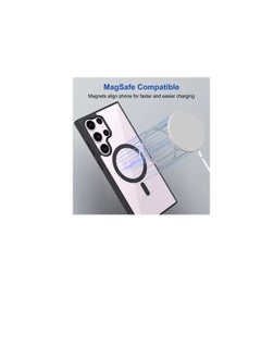 Generic Case Magnetic Crystal Clear for Samsung Galaxy S24 Ultra Case Magsafe [Not Yellowing] [Military Protection] [No.1 Strong Magnets] Slim Phone Case Thin Cover  - Image 2