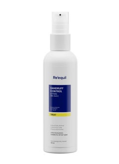 RE' EQUIL Dandruff Control Lotion (Pre Wash) | Reduces Severe, Greasy, And Flaky Dandruff | Reduces Dryness & Itching | No Drip Formulation | All Hair Types | 100Ml  - Image 1