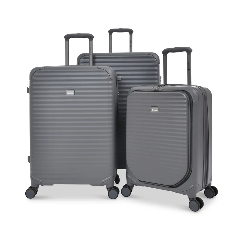 MAGELLAN Magellan PC Trolley 3-Piece Luggage Set P05/3P Expandable Hard Shell Suitcase Set 20 24 28 Inch with TSA Lock, USB Port & 4 Double Spinner Wheels