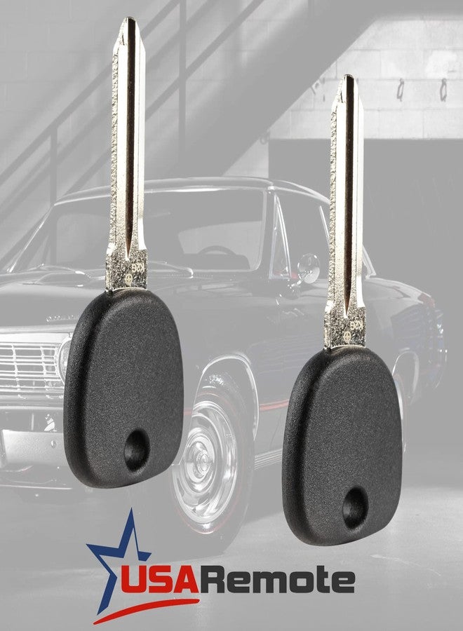 USARemote Car Key Fob Keyless Entry Remote with Ignition Key fits Chevy, Cadillac, GMC (OUC60270, OUC60221), Set of 2 - Image 5