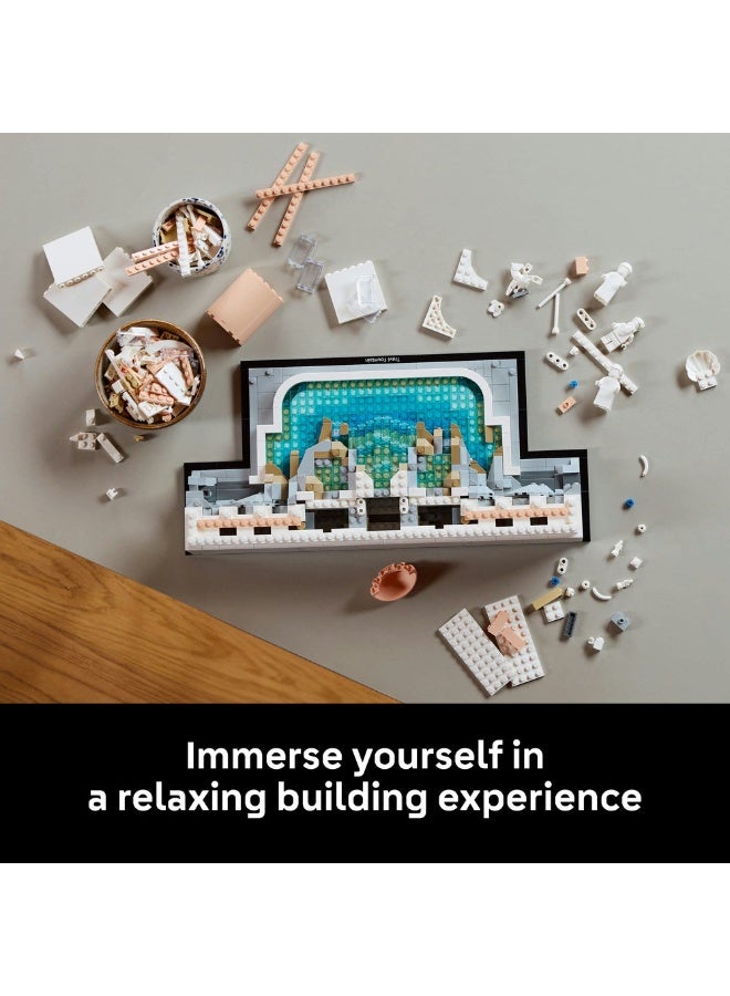 LEGO Architecture Trevi Fountain Model Set for Adults 21062 (Age 18+, 1880 Pieces) - Image 4