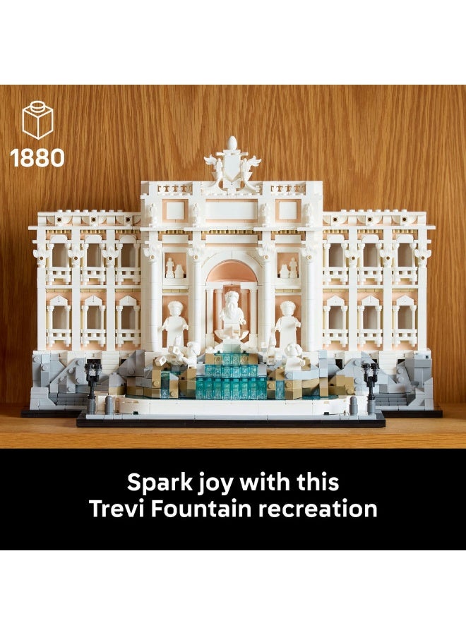 LEGO Architecture Trevi Fountain Model Set for Adults 21062 (Age 18+, 1880 Pieces) - Image 3
