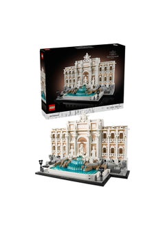 LEGO Architecture Trevi Fountain - Baroque Monument Model Kit with Palazzo Poli Facade & Minifigure Sculptures - Home or Office Decor DIY Set for Adults - Gift for History-Loving Men & Women - 21062 (1880 pieces)  - Image 1