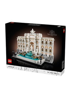 LEGO Architecture Trevi Fountain - Baroque Monument Model Kit with Palazzo Poli Facade & Minifigure Sculptures - Home or Office Decor DIY Set for Adults - Gift for History-Loving Men & Women - 21062 (1880 pieces)  - Image 3