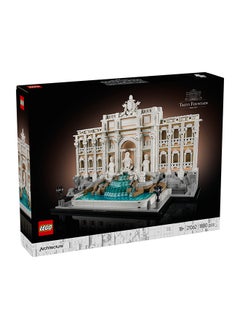LEGO Architecture Trevi Fountain - Baroque Monument Model Kit with Palazzo Poli Facade & Minifigure Sculptures - Home or Office Decor DIY Set for Adults - Gift for History-Loving Men & Women - 21062 (1880 pieces)  - Image 2