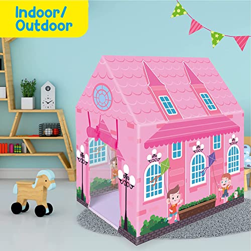 Magicwand® Light Weight,Princess Castle Tent House Tent for Kids【Made in India】【2 Yrs & Up】【Pack of 1】【Multi-Colored】 - Image 3