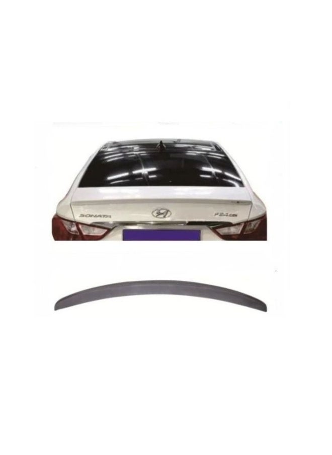 Generic Rear window spoiler Hyundai Sonata 2011 2012 2013 2014 white  - Image 2