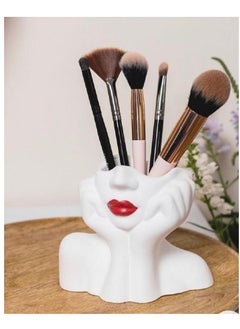Generic Multipurpose Brush and Accessory Holder - Made of Concrete 