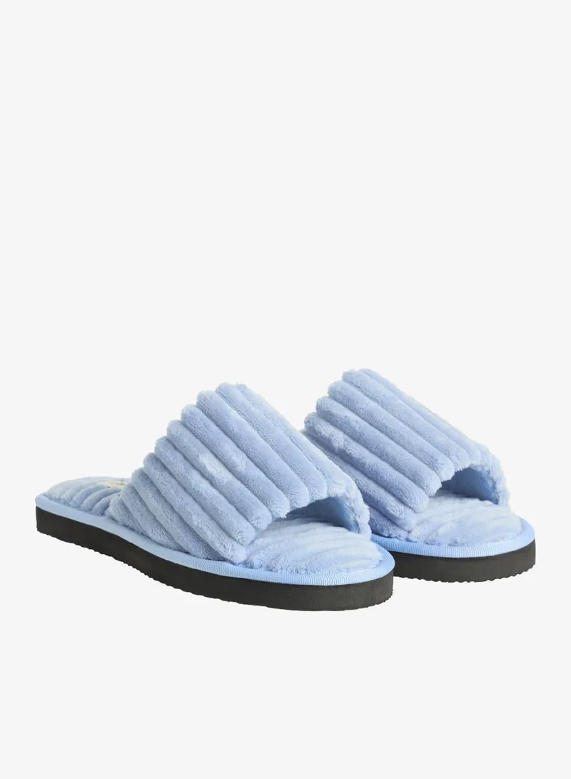 Calvin Klein Jeans Frozen Fjord Soft Padded Corduroy Slippers for Women | Best Price UAE