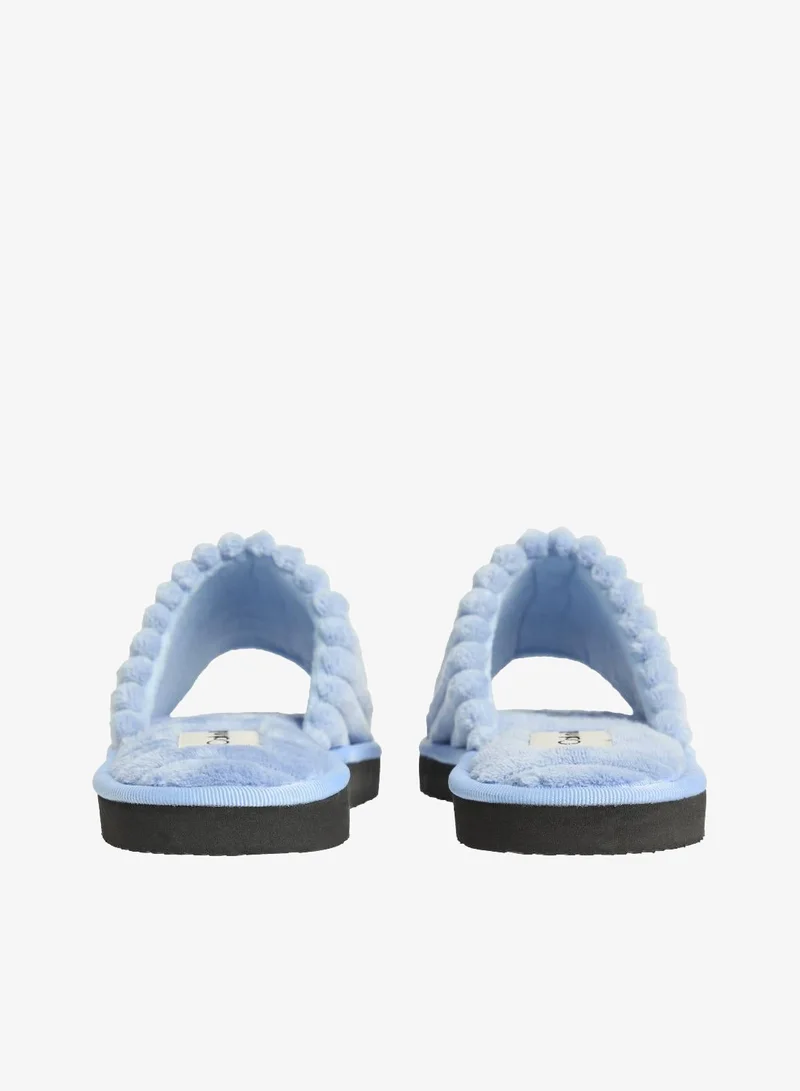 Calvin Klein Jeans Frozen Fjord Soft Padded Corduroy Slippers for Women | Best Price UAE