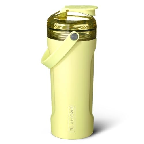 BrÃ¼Mate BrüMate MultiShaker Blender Shaker Bottle | 100% Leakproof Insulated Stainless Steel | Pre Workout and Protein Shaker Bottle for the Gym | 26oz (Prickly Pear) - Image 1