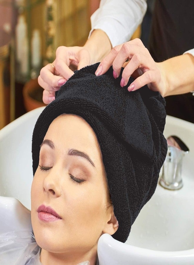 Arkwright, LLC Arkwright Bleach Proof Salon Towels - Pack of 12 - Highly Absorbent, 100% Cotton, Quick Dry Spa Face Towel for Hair Stylist, Barber, Pedicure, and Esthetician, 16 x 27 in, Black - Image 3