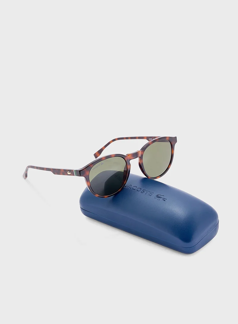 لاكوست Round Sunglasses