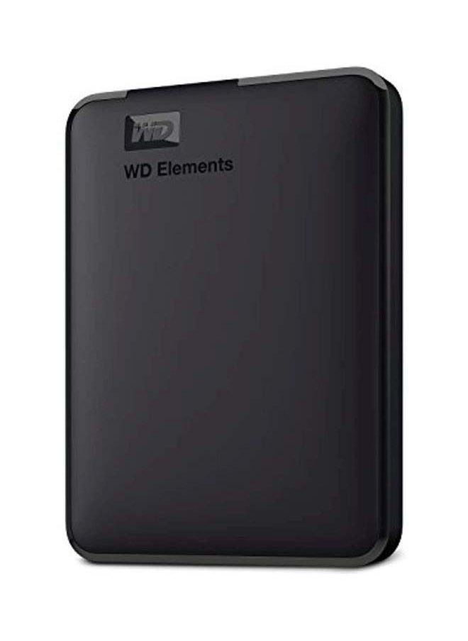 wdd - 2TB Elements Portable External Hard Drive sleek design Read Speed 480 MBps Write Speed 400 MBps USB 3.0  for Windows 10, Windows 8.1, Windows 7 WDBU6Y0020BBK-WESN 2 TB - Image 1