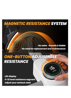 Cool Baby Style Indoor Magnetic Spinning Bike with Bluetooth App Home Office Fitness Bike Training Electric Magnetic Tablet Holder  - Image 5