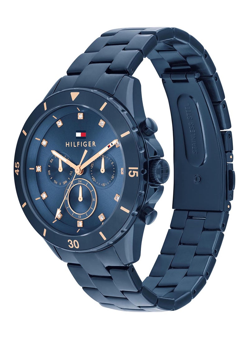 TOMMY HILFIGER Round Analog Women'S Blue Case Watch - 1782743 - Image 1