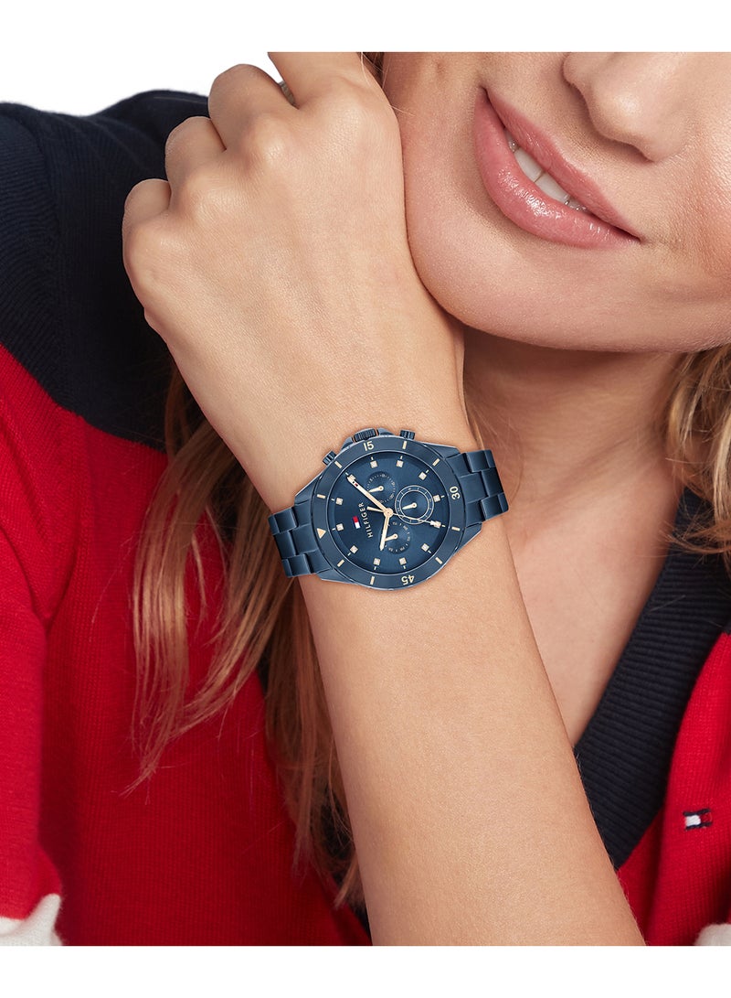 TOMMY HILFIGER Round Analog Women'S Blue Case Watch - 1782743 - Image 5