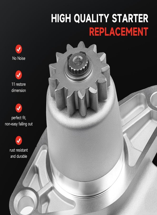 Grezuton 17825N Starter Fit for Toyota Camry 2002-2017, Avalon 2005-2018 Sienna 2004-2016 Highlander 2004-2019 RAV4 06-18 Solara 2002-2008, Lexus RX330 RX350 ES330 ES350 NX300, Scion XB TC, Pontiac Vibe - Image 5