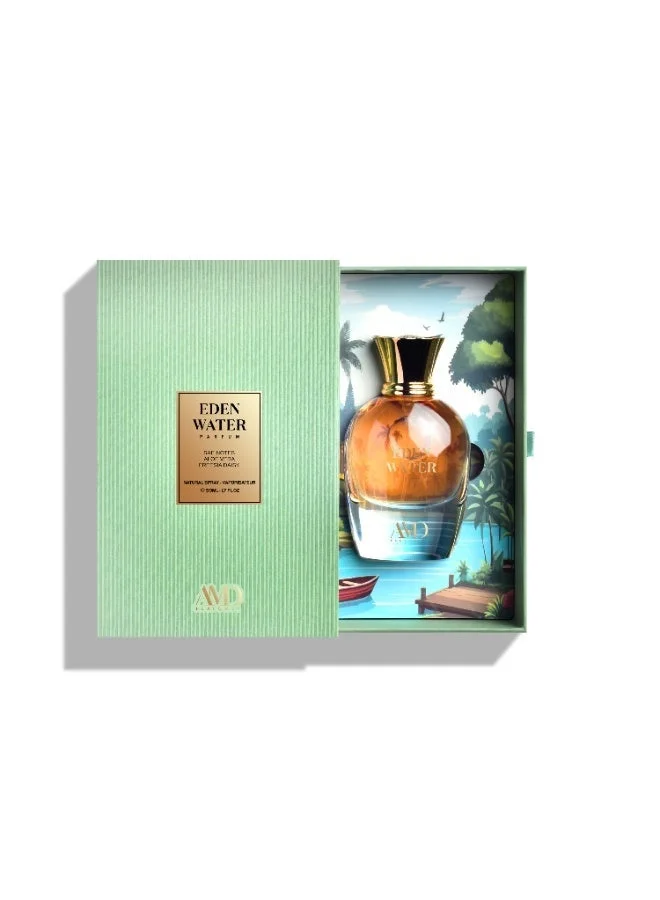 AMD Perfumes  Eden Water By AMD Perfumes Unisex Fragrance EDP 50ml  | Best Price UAE