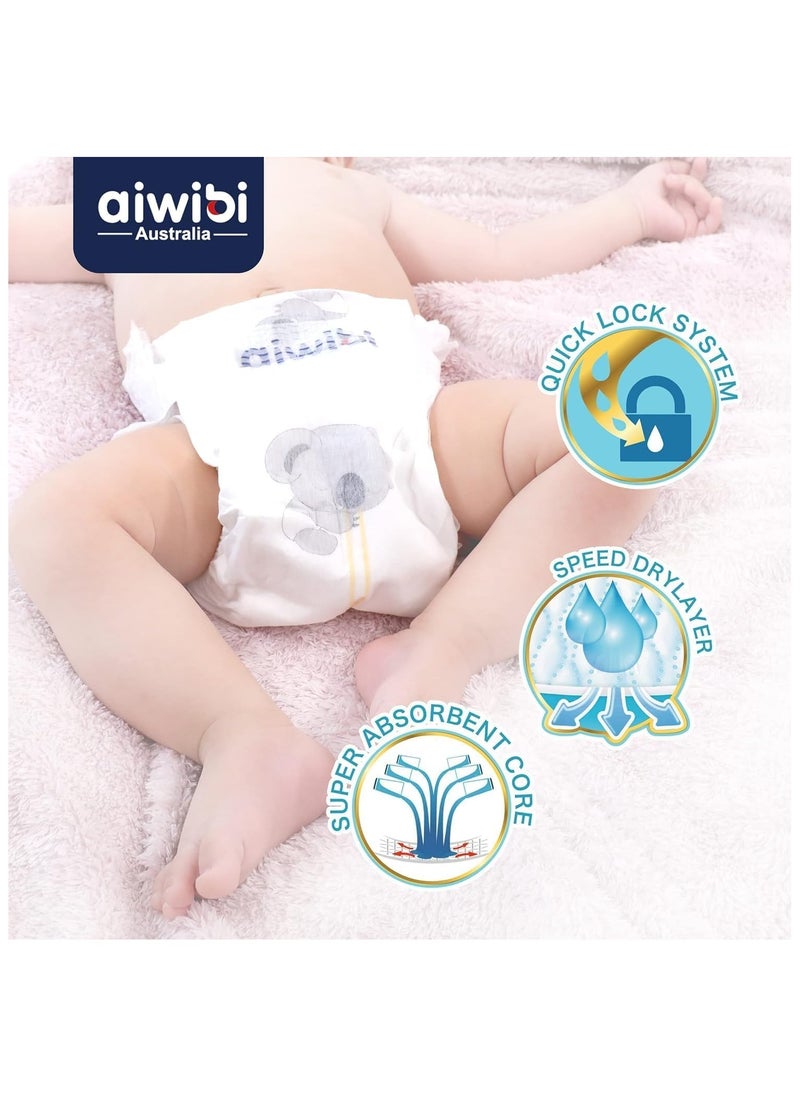 aiwibi Newborn Premium Diapers - 2-5 kg - Size 1 - 22pcs  - Image 5
