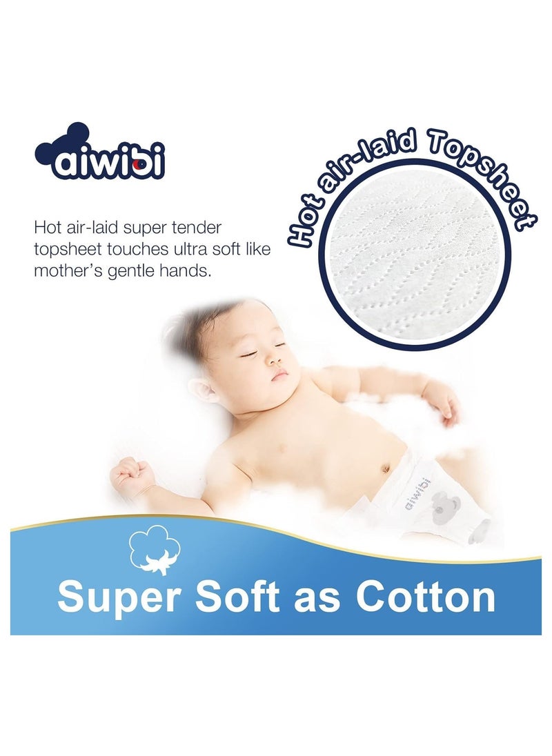 aiwibi Newborn Premium Diapers - 2-5 kg - Size 1 - 22pcs  - Image 2