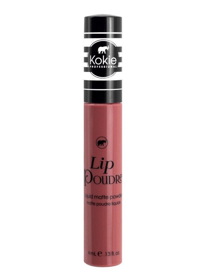 Kokie Kokie Cosmetics Lip Poudre Liquid Lip Powder, Infamous, 0.13 Fluid Ounce 