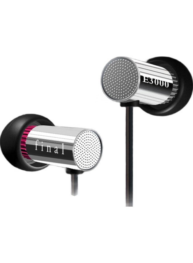 Final E3000 Dynamic In-Ear Headphones, In-Ear Hifi Audiophile, Popular Vocal, Stainless Steel - Image 2