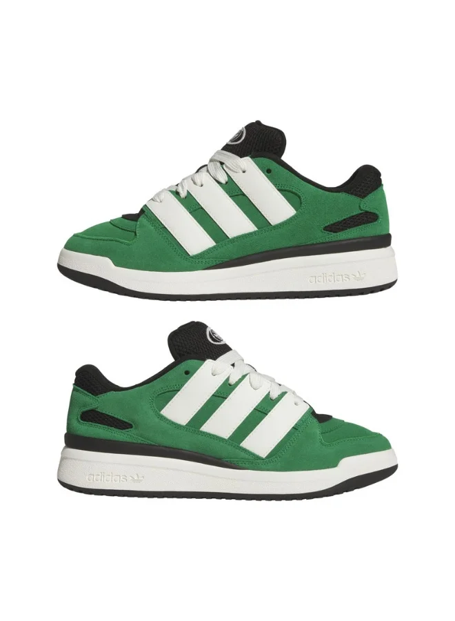 اديداس اوريجينالز adidas FORUM ST Green Originals Kids Shoes