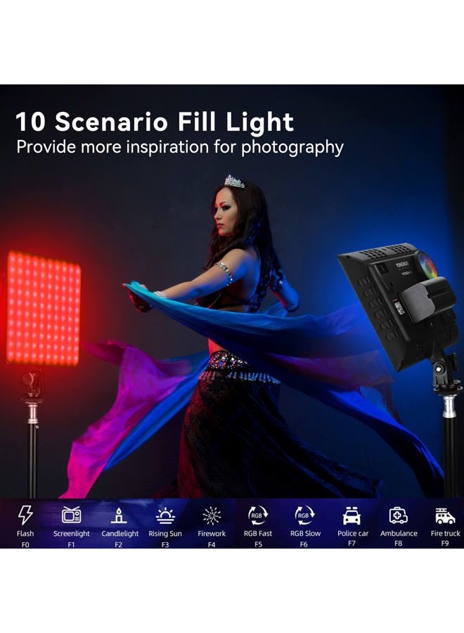 YONGNUO YN300 Air II YN300Air II LED Video Light Panel RGB Full Range Photography Bi-Color 3200K-5600K for Canon Nikon Pentax Olympus Samsung - Image 3